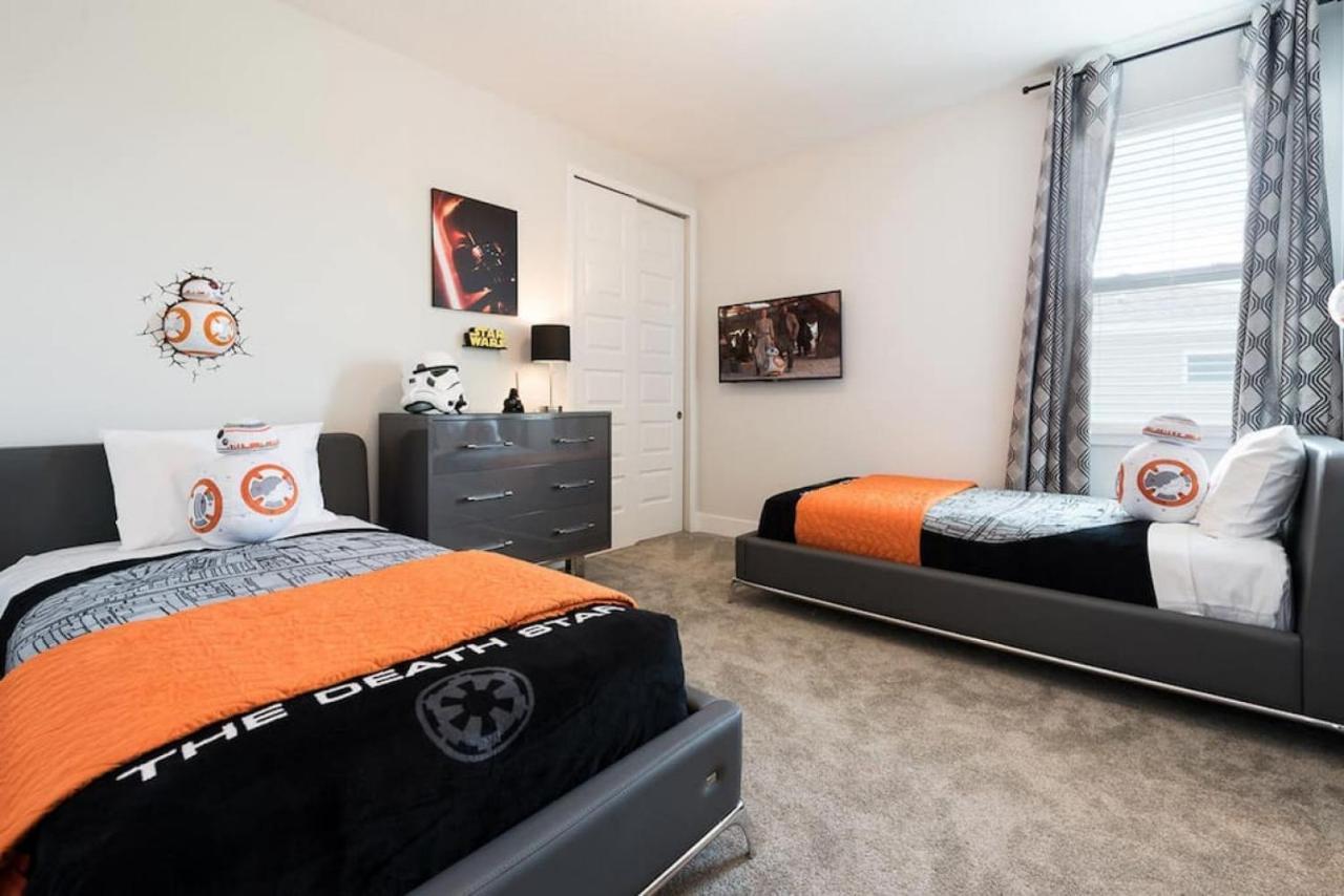 7 Bdr Family Themed Home With Mario Games Room And Free Pool Heat Orlando Exteriör bild