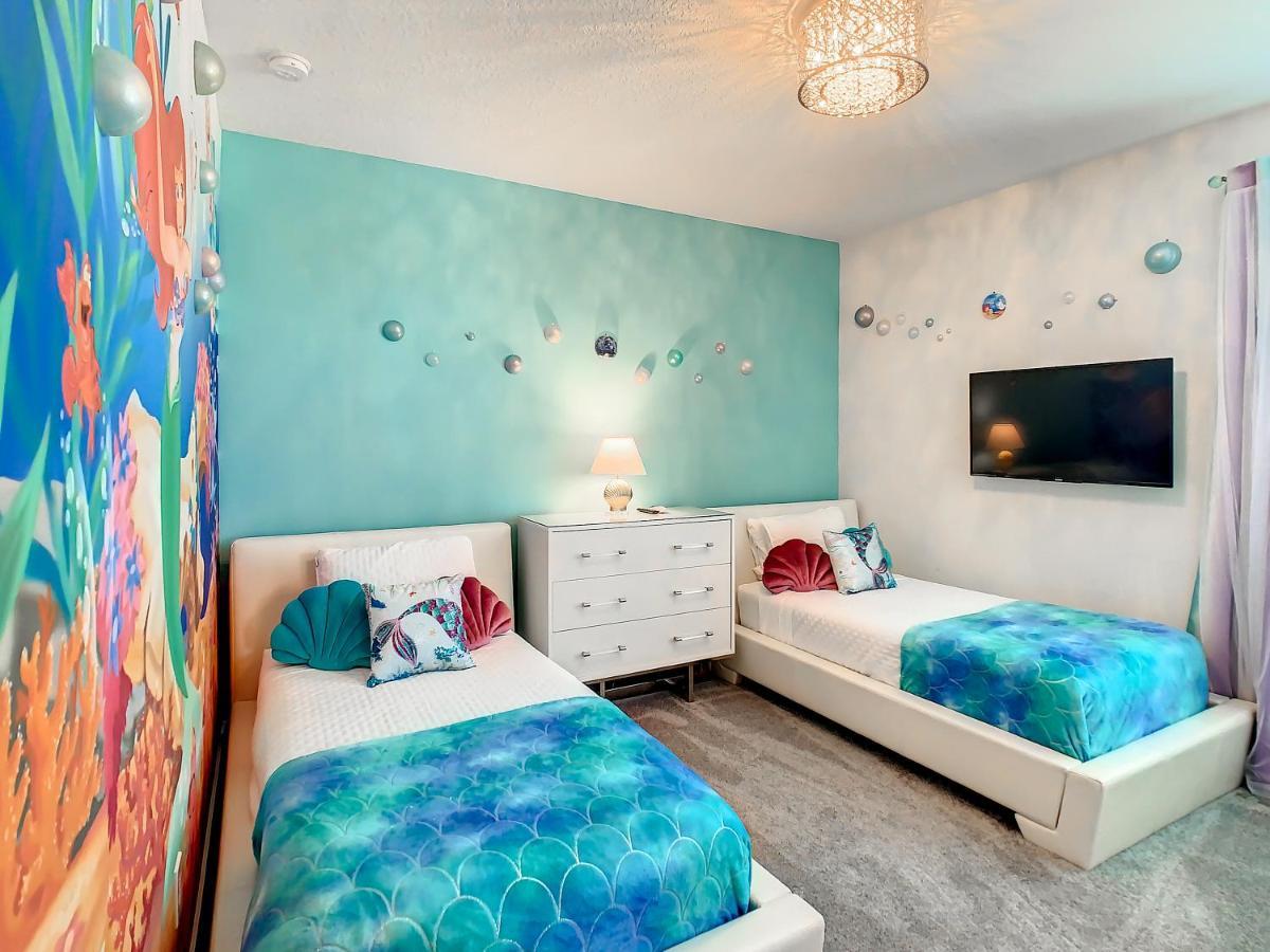 7 Bdr Family Themed Home With Mario Games Room And Free Pool Heat Orlando Exteriör bild